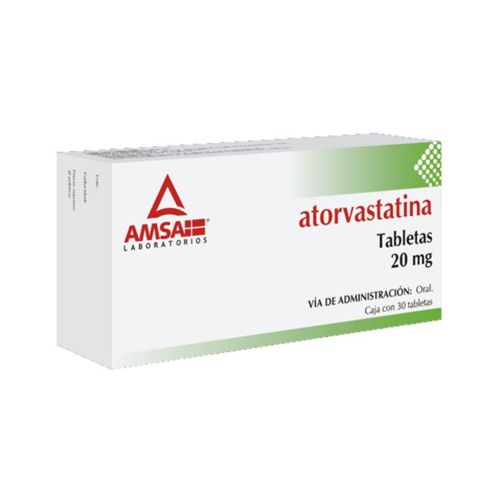 ATORVASTATINA 20 MG C/30 T