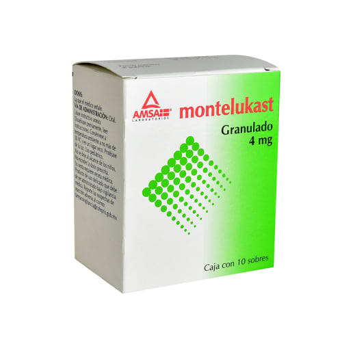 MONTELUKAST 4mg c/10 SOBRES