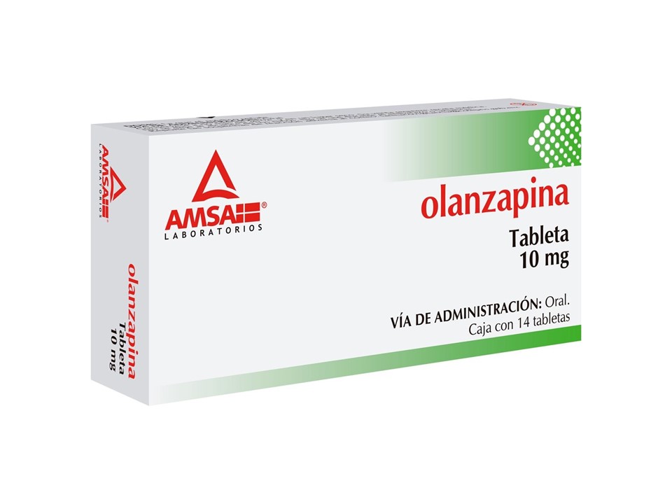 OLANZAPINA 10 MG TAB C14