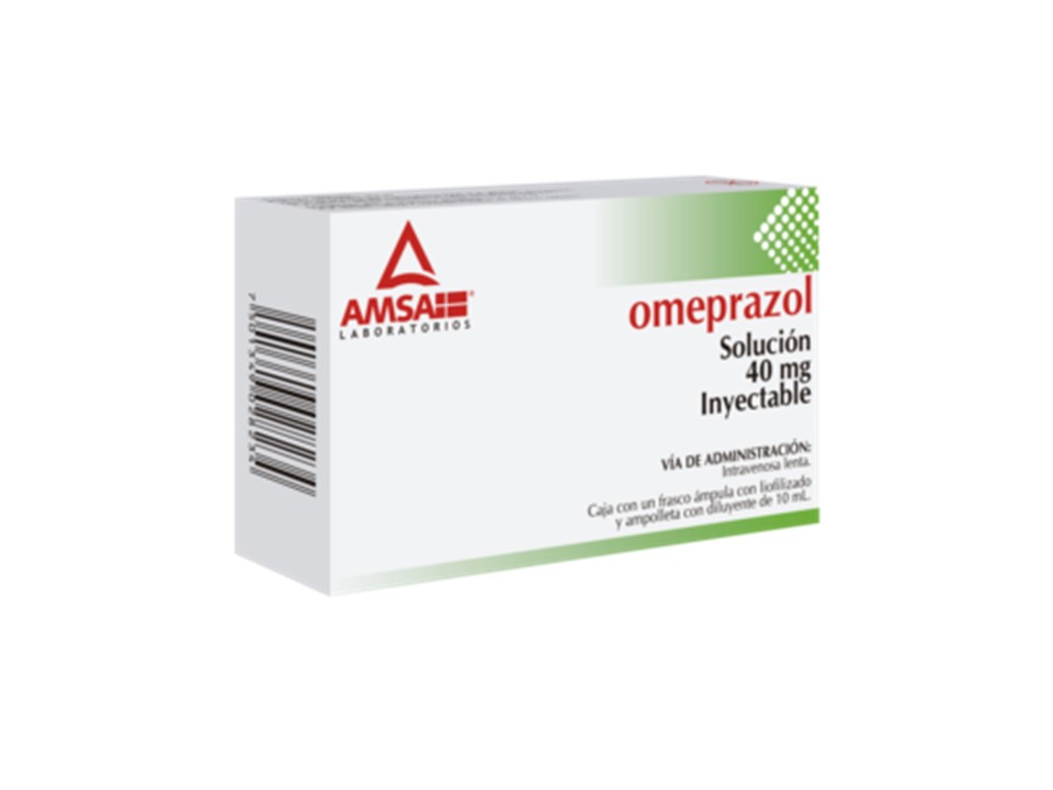 OMEPRAZOL INY 40MG AMP 10ML