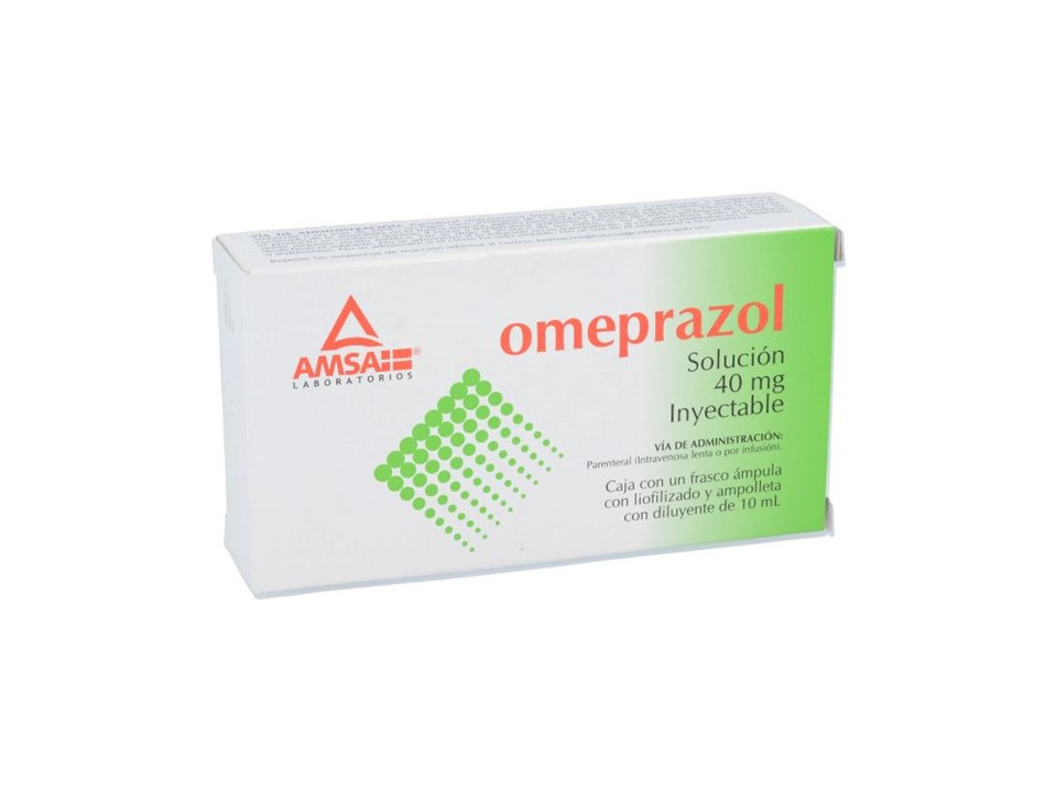 OMEPRAZOL 40MG SOL INY.