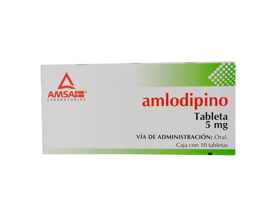 AMLODIPINO 5 MG C/10 T