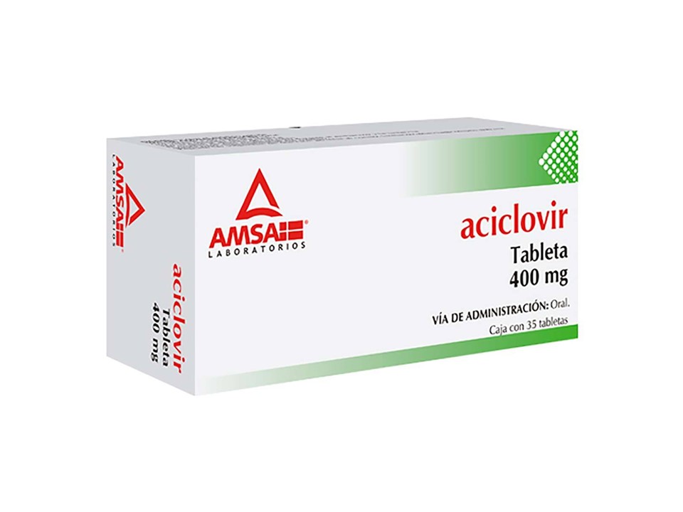 ACICLOVIR 400 MG C/35 T