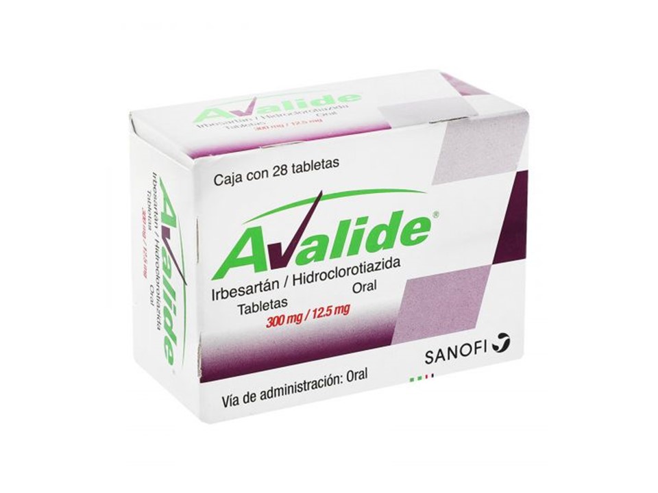 AVALIDE 300 MG/12.5 MG C/28 T