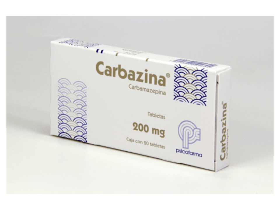 CARBAZINA 200MG C/20 TABS.