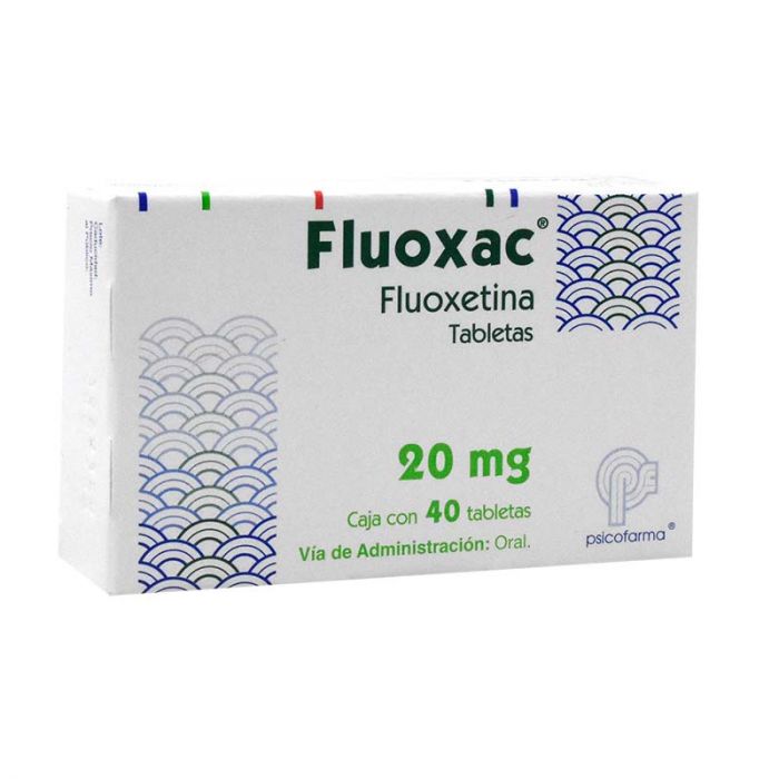 FLUOXAC 20 MG C/40 T