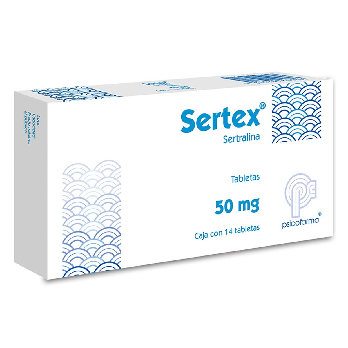 SERTEX 50 MG C/14 T