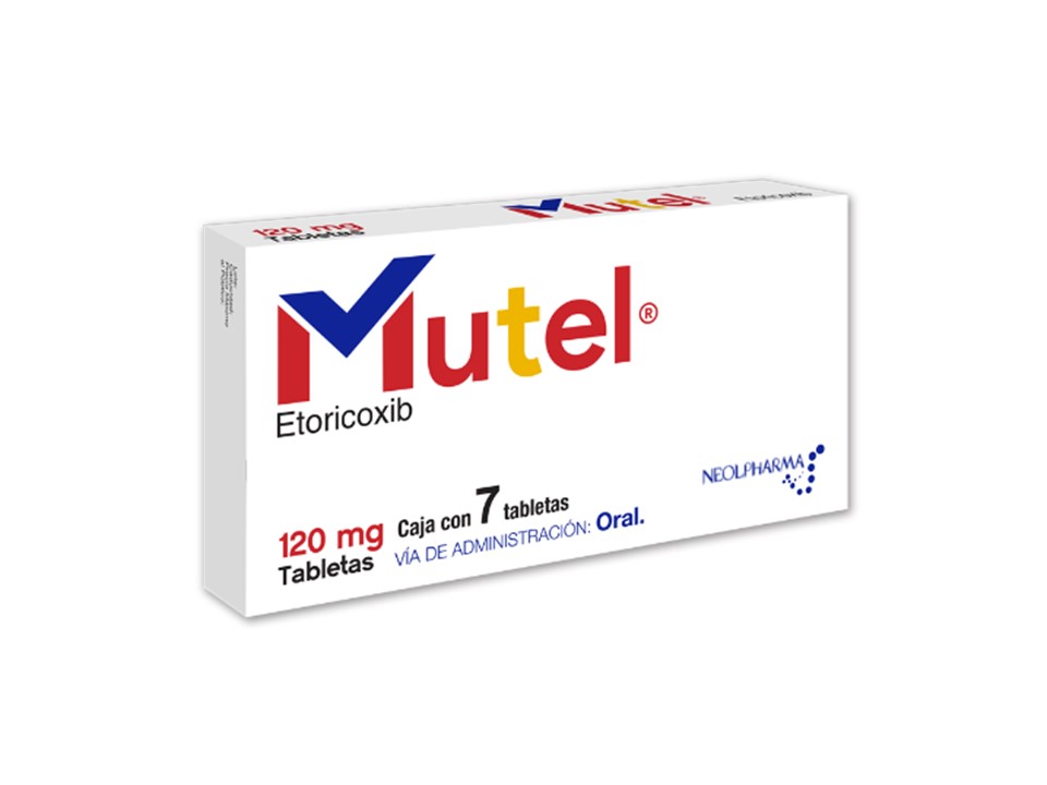 MUTEL 120 MG C/7 T