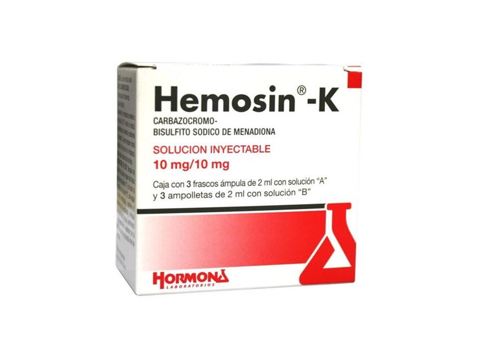 HEMOSIN K C/3 FCO AMP 4ML