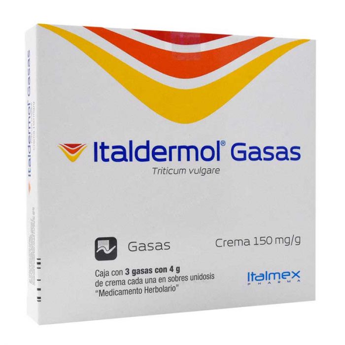 ITALDERMOL GASAS C/3 ESTERIL