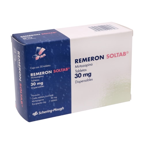 REMERON SOLTAB 30 MG C/30 T 