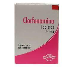 CLORFENAMINA 4MG C/20