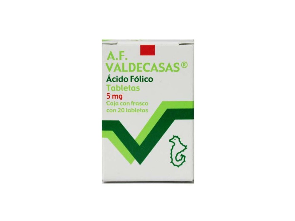 A.F. ACIDO FOLICO 5 MG C/20 T