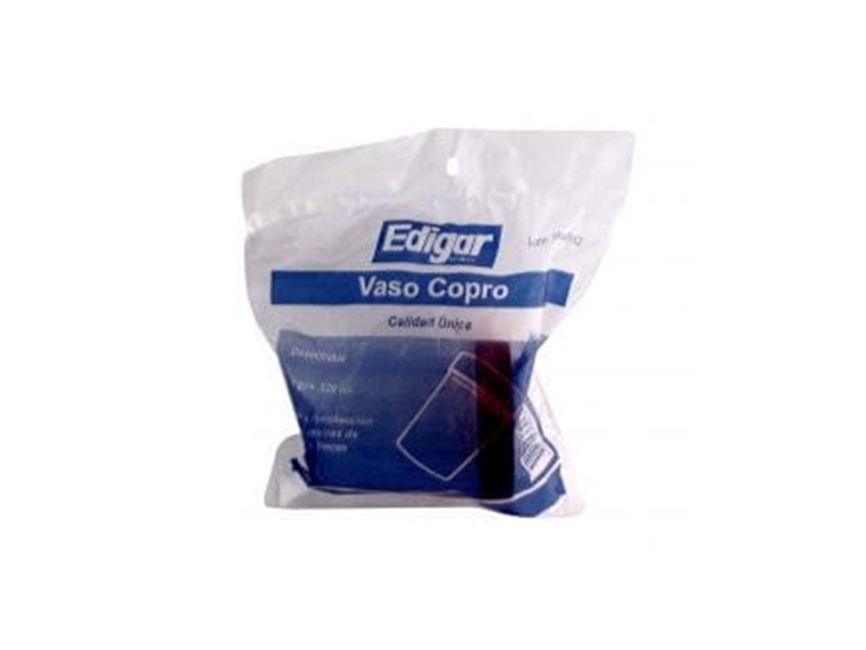 VASO COPRO C/TAPA DE ROSCA 120 ML