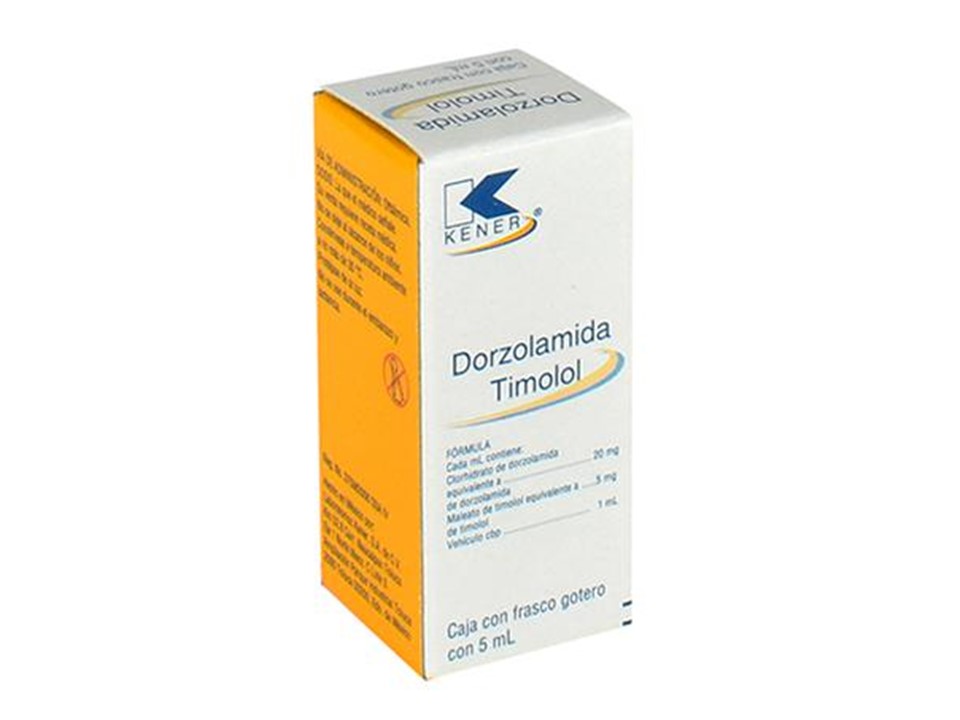 DORZOLAMIDA/TIMOLOL SOL OFT 5 ML