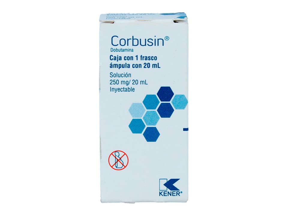 CORBUSIN 250 MG/20ML C/1 FCO INY