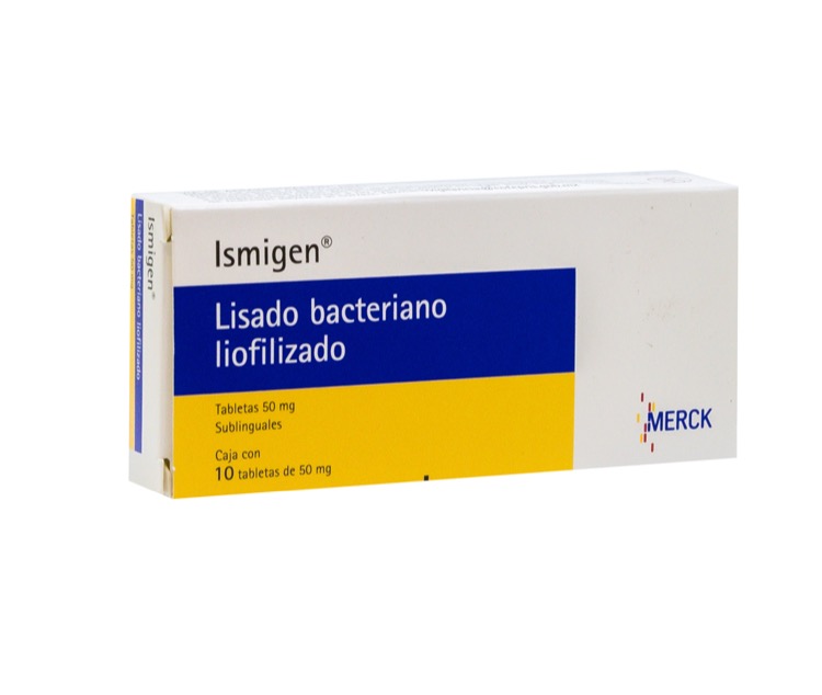 ISMIGEN 50MG C/10 TABS SUBLINGUAL