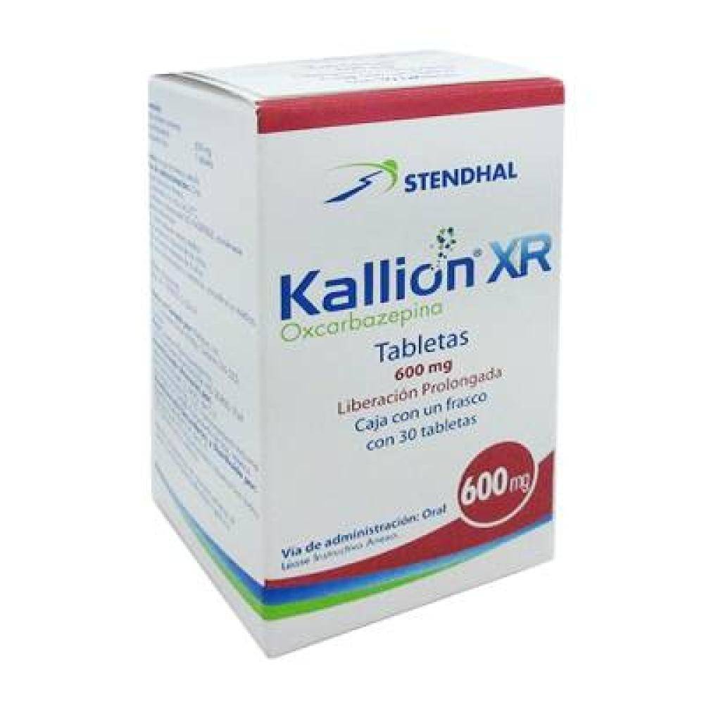 KALLION XR 600MG. C/30 TABS.