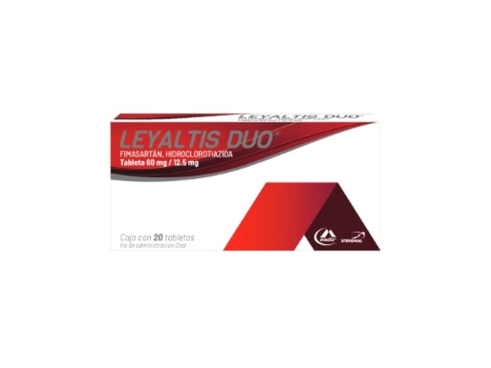 LEYALTIS DUO 60/12.5MG TAB 20