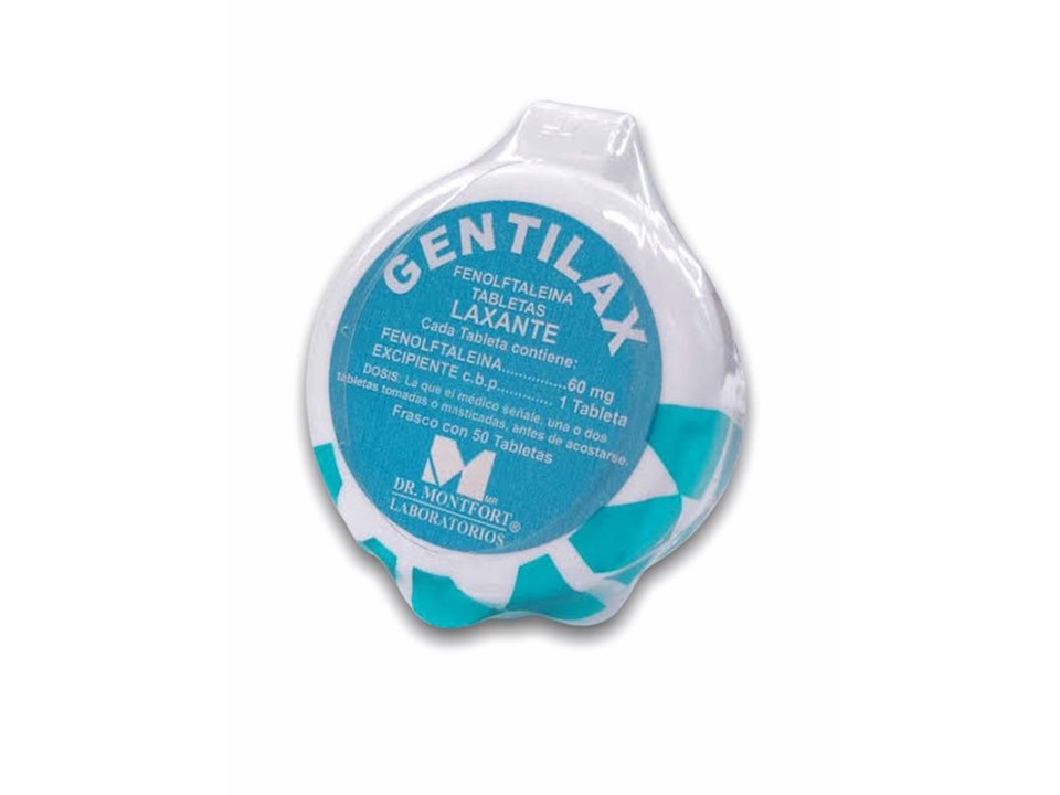 GENTILAX C/50 TABS.