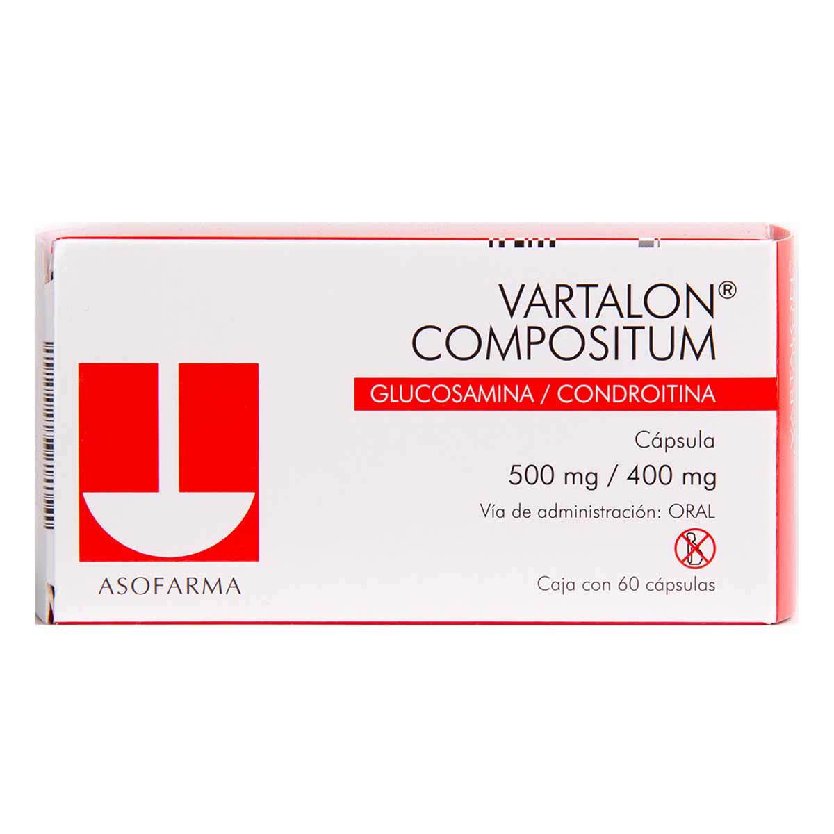 VARTALON COMP 500/400MG C/60