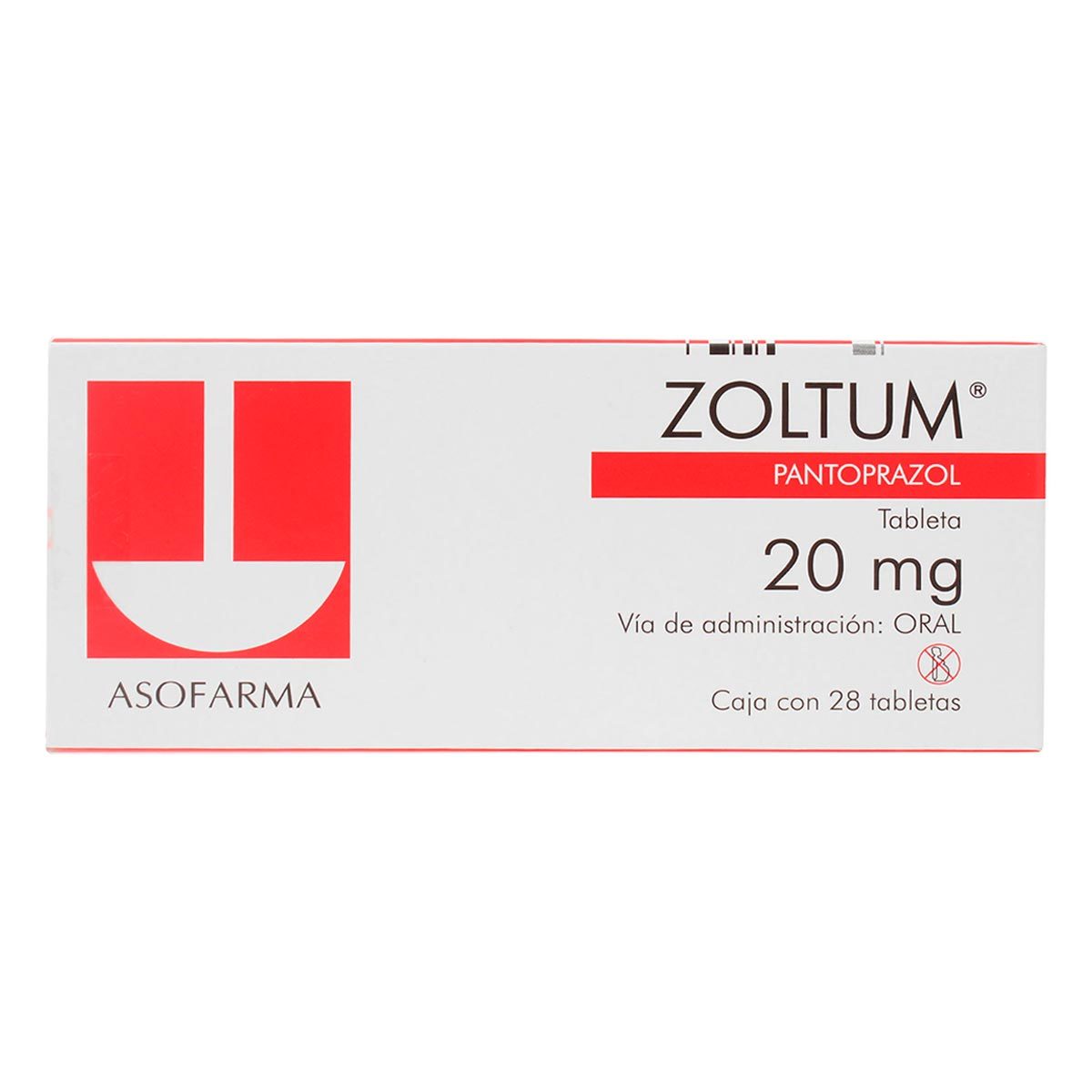 ZOLTUM 20 MG C/28 COMP. RECUB.