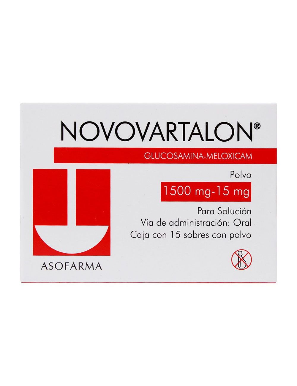 NOVOVARTALON 1500MG/15MG C/15 SOBRES