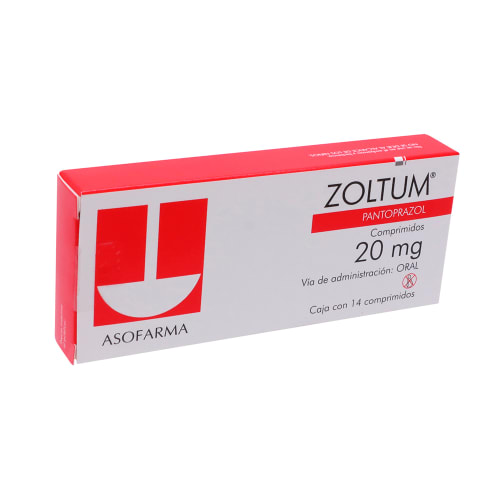 ZOLTUM 20MG C/14 COMP. RECUB.