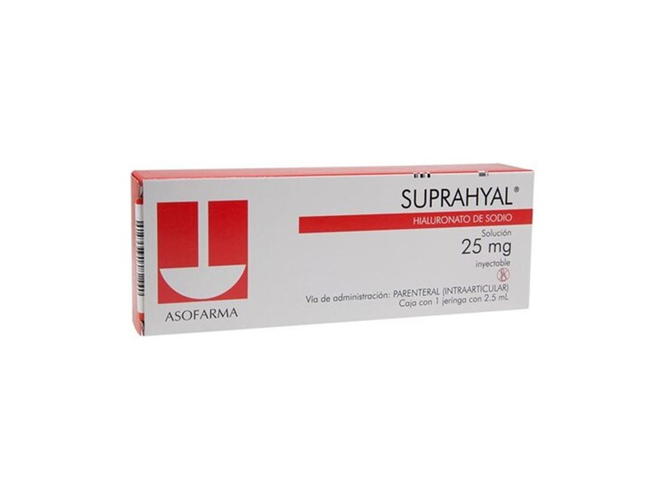 SUPRAHYAL 25MG 2.5ML INY