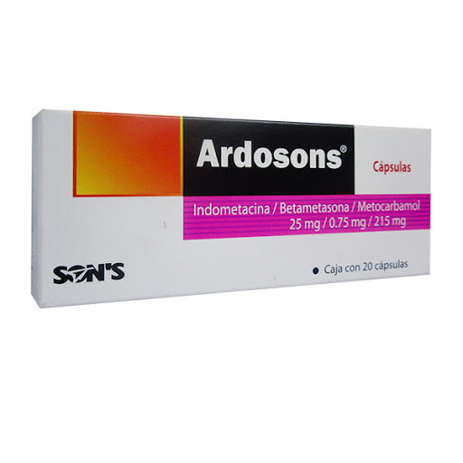 ARDOSONS 25 MG C/20 CAP