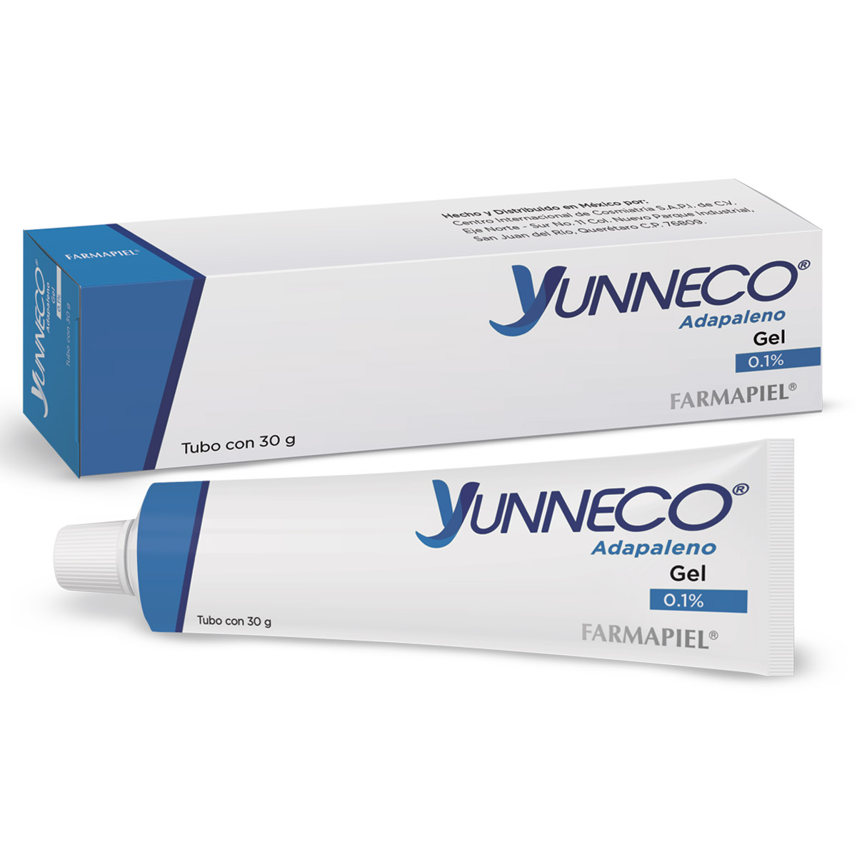 YUNNECO 0.1% GEL TB 30 G