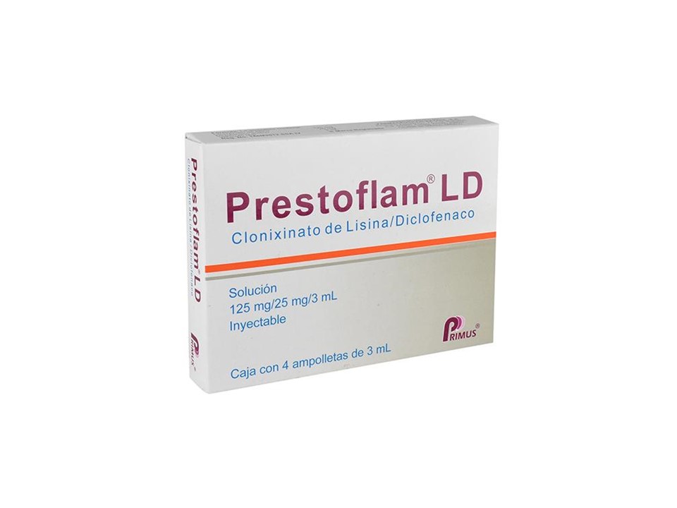 PRESTOFLAM LD INY C/4 AMP 3 ML