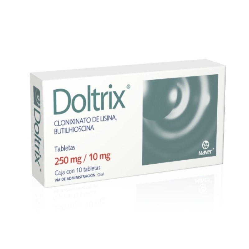 DOLTRIX 250 MG/10 MG C/10 T