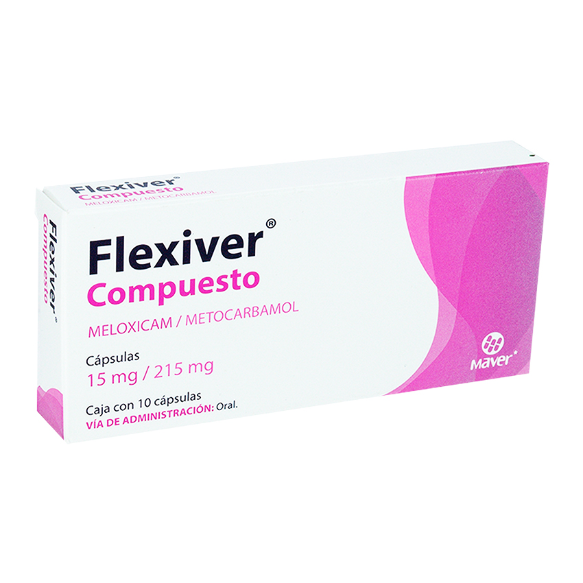 FLEXIVER COMP 15 MG/215 MG 10 CAP