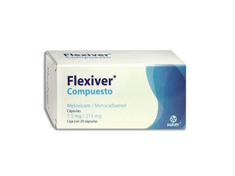 FLEXIVER CAP 7.5 MG/215 MG C/20 CAP