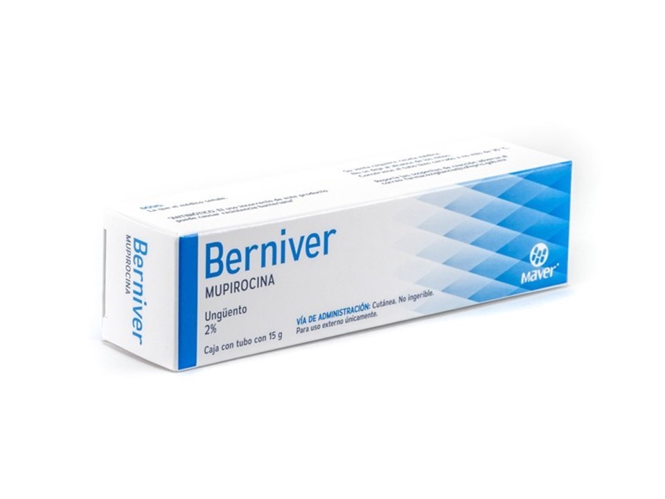 BERNIVER MUPIROCINA TBO 2% 15 G