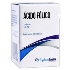 ACIDO FOLICO 5MG TAB C/50