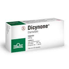 DICYNONE CAPSULAS 500MG CAJA C/20