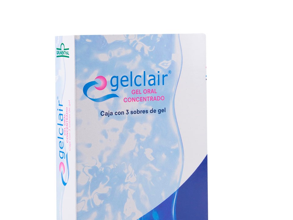 GELCLAIR GEL ORAL C/3 SOBRES