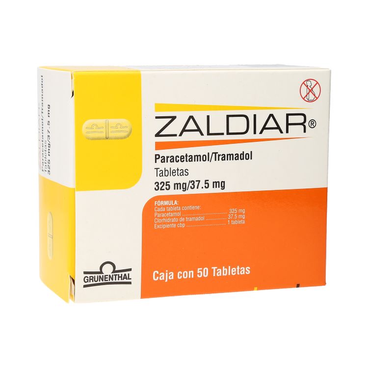 ZALDIAR 325//37.5MG 50TABS