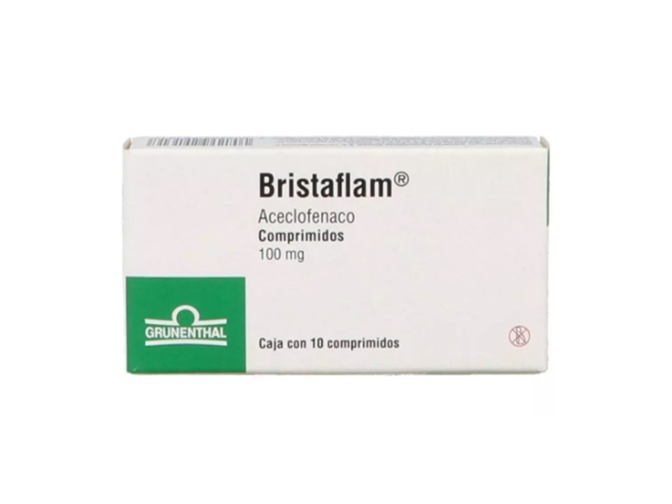 BRISTAFLAM 100 MG C/10 COMP