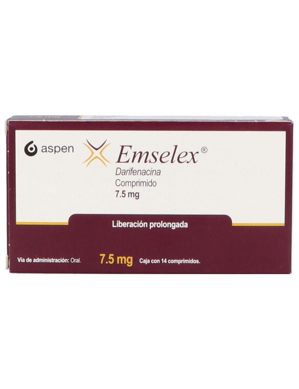 EMSELEX 7.5MG C/14 COMP