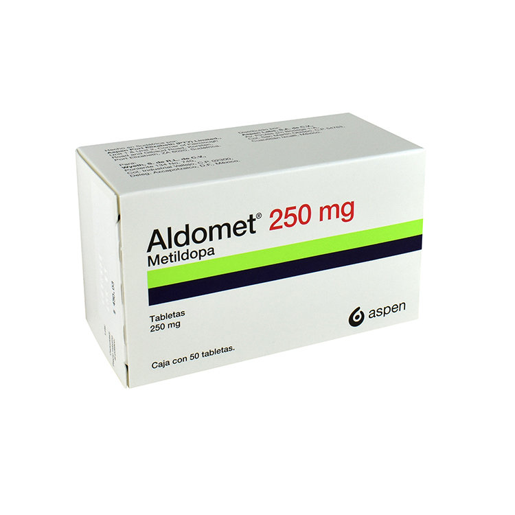 ALDOMET 250 MG C/50 T