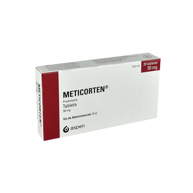 METICORTEN 50MG C/20 TABS.