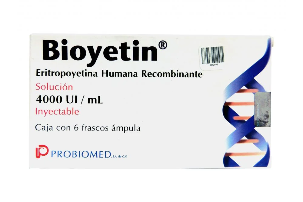 BIOYETIN 4000UI FCO.AMP. C/6