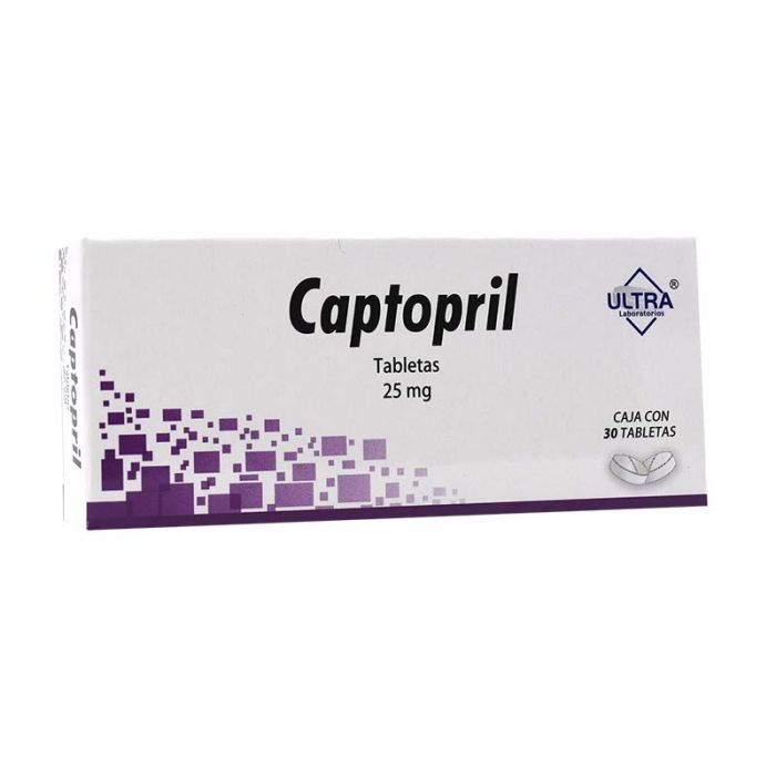 CAPTOPRIL 25 MG 30 T