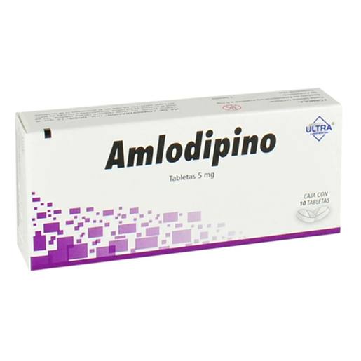 AMLODIPINO 5MG C/10 T