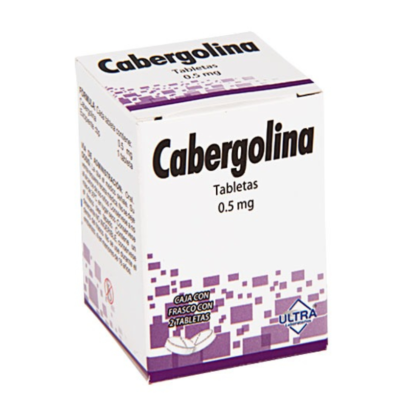 CABERGOLINA .5MG TAB C2