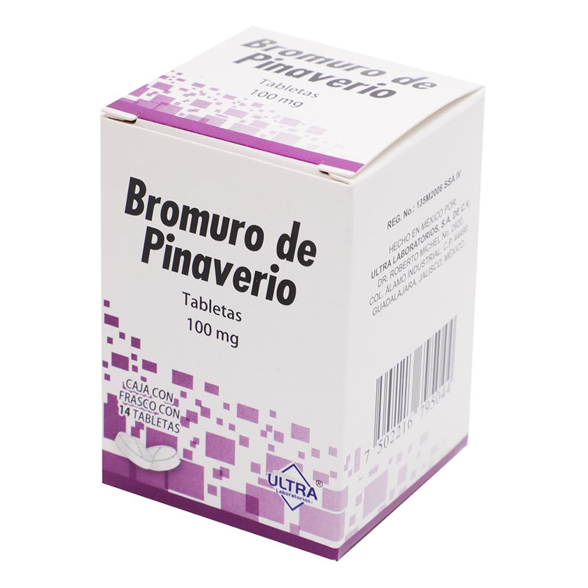 PINAVERIO 100MG TAB C/14