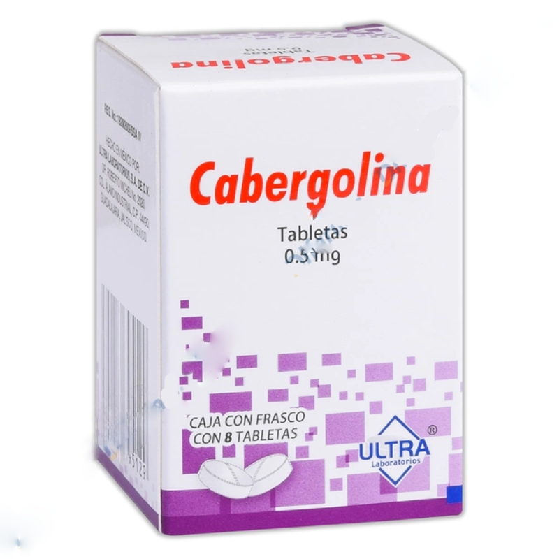 CABERGOLINA 0.5 C/8 TABLETAS